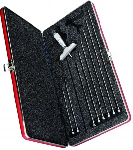 Starrett 440Z-9L Depth Micrometer, 0 to 9 in