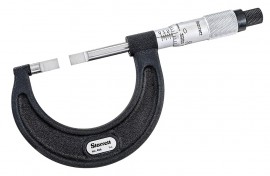 Starrett 486P-1 Blade-Type Micrometer, 0 to 1 in, 0.03 in Blade