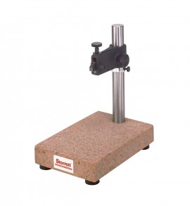 Starrett 653G Granite Comparator Stand, 8 x 12 x 2 in Crystal Pink Granite Base