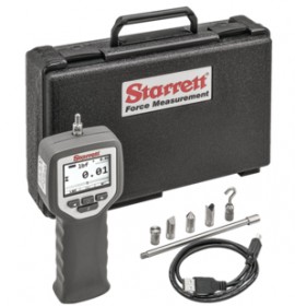 Starrett DFG-20 Digital Force Gauge, 100 N (20 lbf), 5,000:1