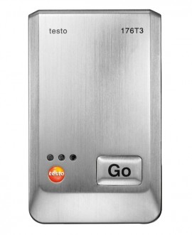 Testo 176-T3 4-Channel Metal Temperature Data Logger with 4 External Thermocouple Inputs