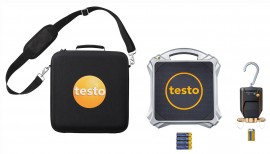 Testo 560i Digital Refrigerant Scale and Intelligent Valve Kit with Bluetooth, 0 to 220 lb, 507 psi