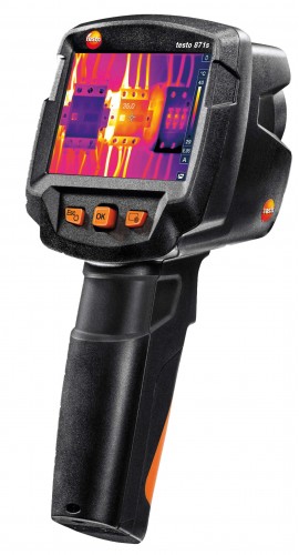 Testo 871s thermal imager, 240 x 180 pixels (480 x 360 SuperResolution),