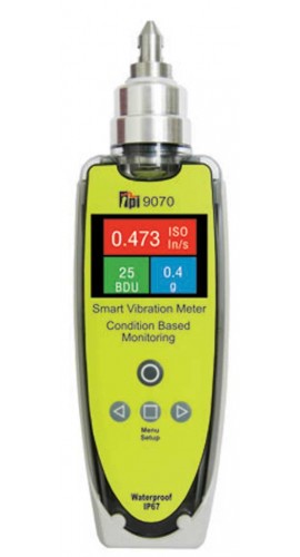 TPI 9070 Smart Vibration Analyzer, 0.2Hz to 1kHz (ISO)