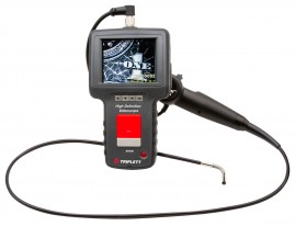 Triplett BR500 high definition articulating videoscope with two-way articulating probe, 320 x 240 display, 3.3' cable