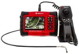 Triplett BR750 high definition articulating videoscope, 800 x 480 display, 3.3' cable