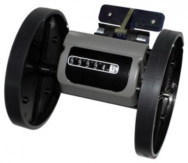 Trumeter 2300-13MFYC Heavy-Duty Mechanical Length Measuring Unit, 18" wheels, full yards