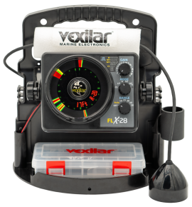 Vexilar PPLI28PV FLX-28 ProPack II LI with ProView Ice-Ducer and Vexilar Lithium Battery