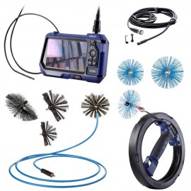 Wöhler 8829 residential duct cleaning set with rotary viper, mini viper and endoscope