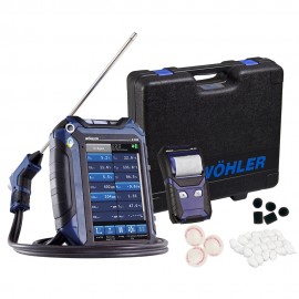 Wöhler A 550 L Advanced Touch Screen Combustion Analyzer (mpn 7754)