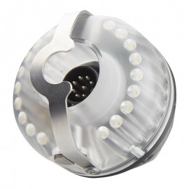 Wöhler 8894 detachable LED light ring for 1" and 1.5" camera heads