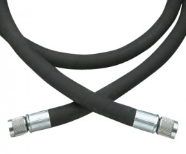 Yellow Jacket 18550 E-600 50 ft Heavy Duty Hose, PLUS II, 3/4 in Flare