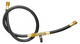 Yellow Jacket 26199 BCBV-1200 100 ft Heavy Duty Hose, 3/8 in straight x FlexFlow, PLUS II, 3/8 in