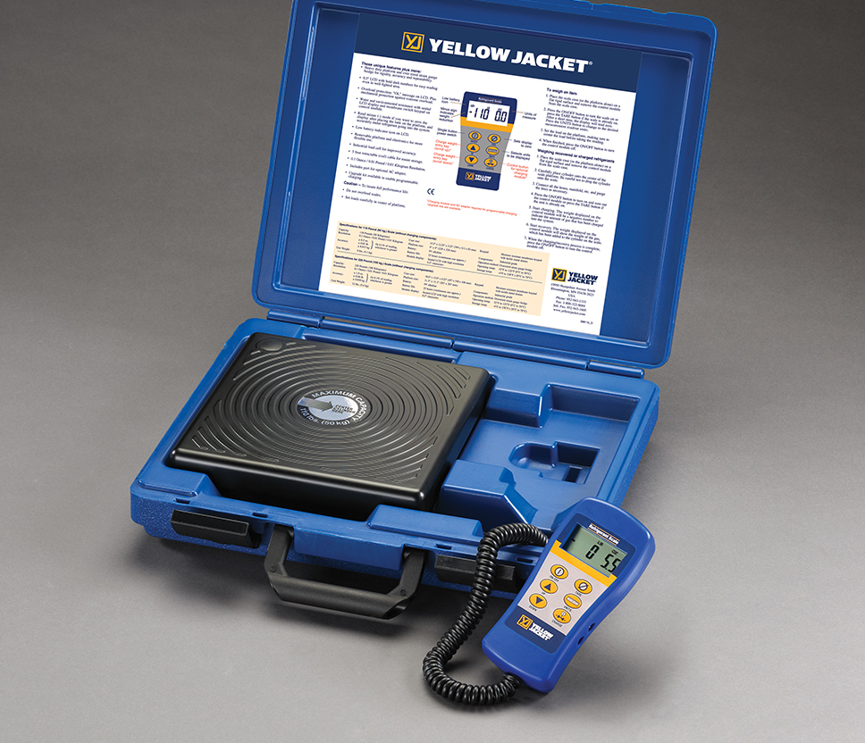Yellow Jacket 68803 Programmable HVAC Refrigeration Charging Scale